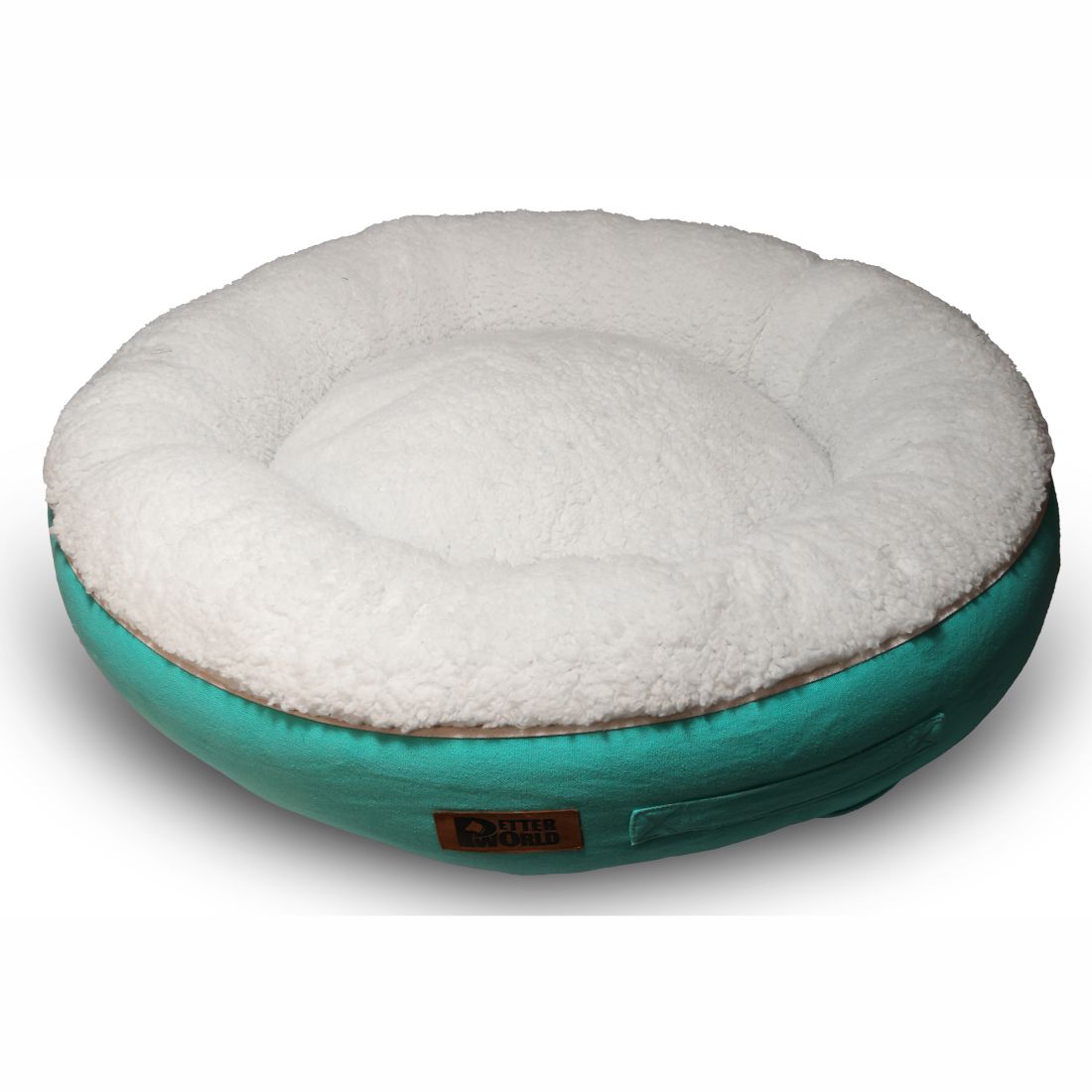 Luxury Donut Bed (COVER ONLY) - Turquoise