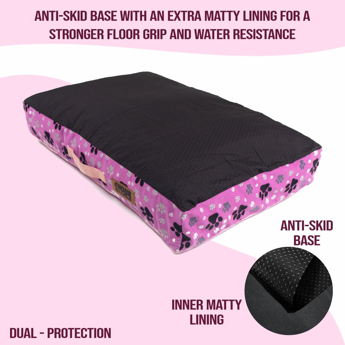 Cotton Cushion Mattress (COVER ONLY) - Crocus