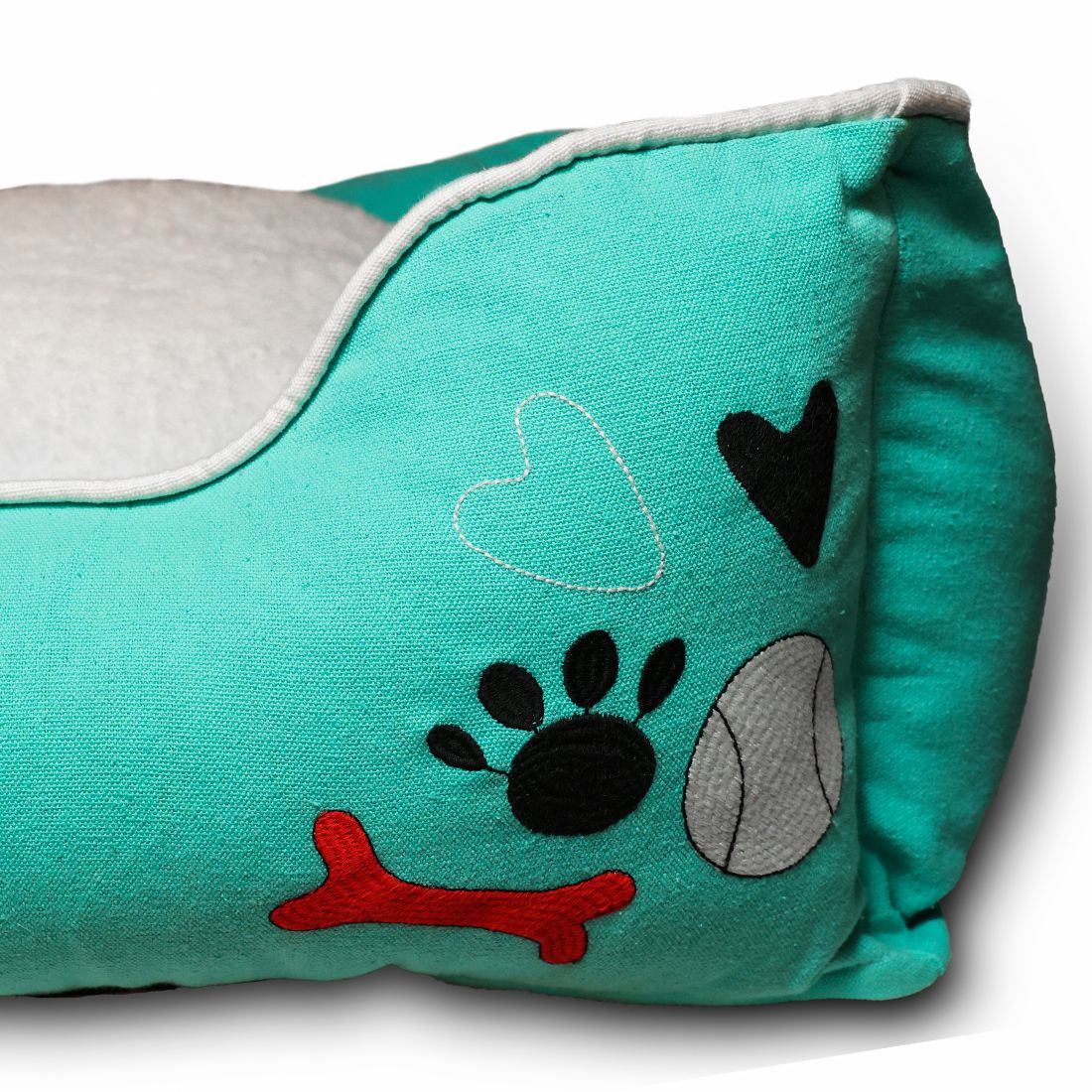 Luxury Lounger Bed (COVER ONLY) - Turquoise