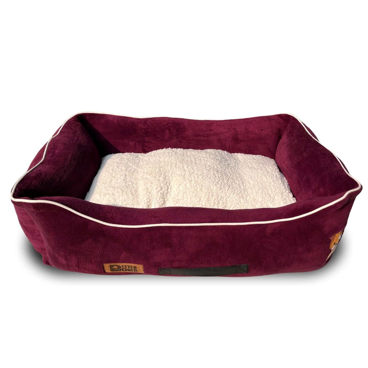 Luxury Lounger Bed (COVER ONLY) - Mulled Wine