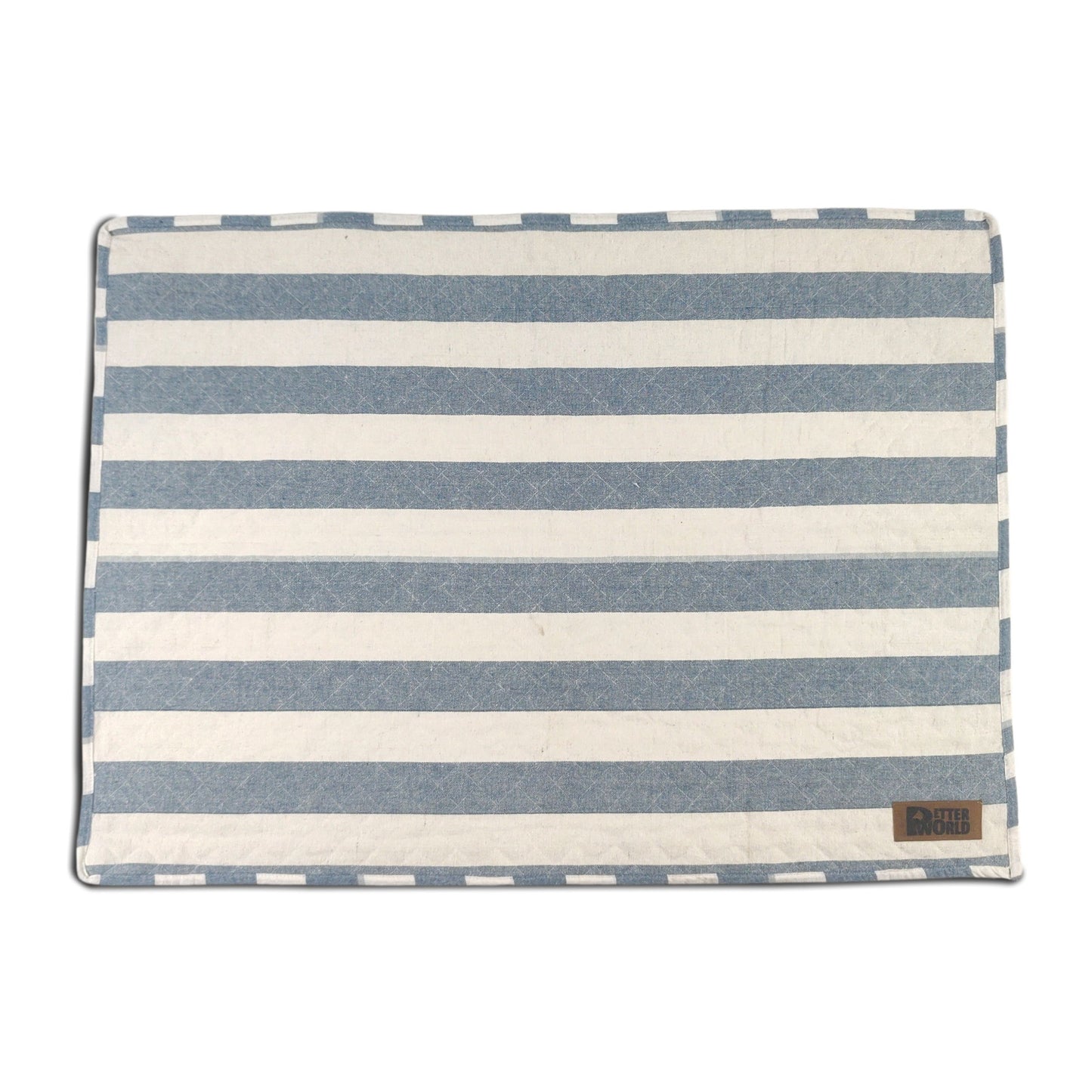 Multipurpose Summer Mat - Blue Stripes