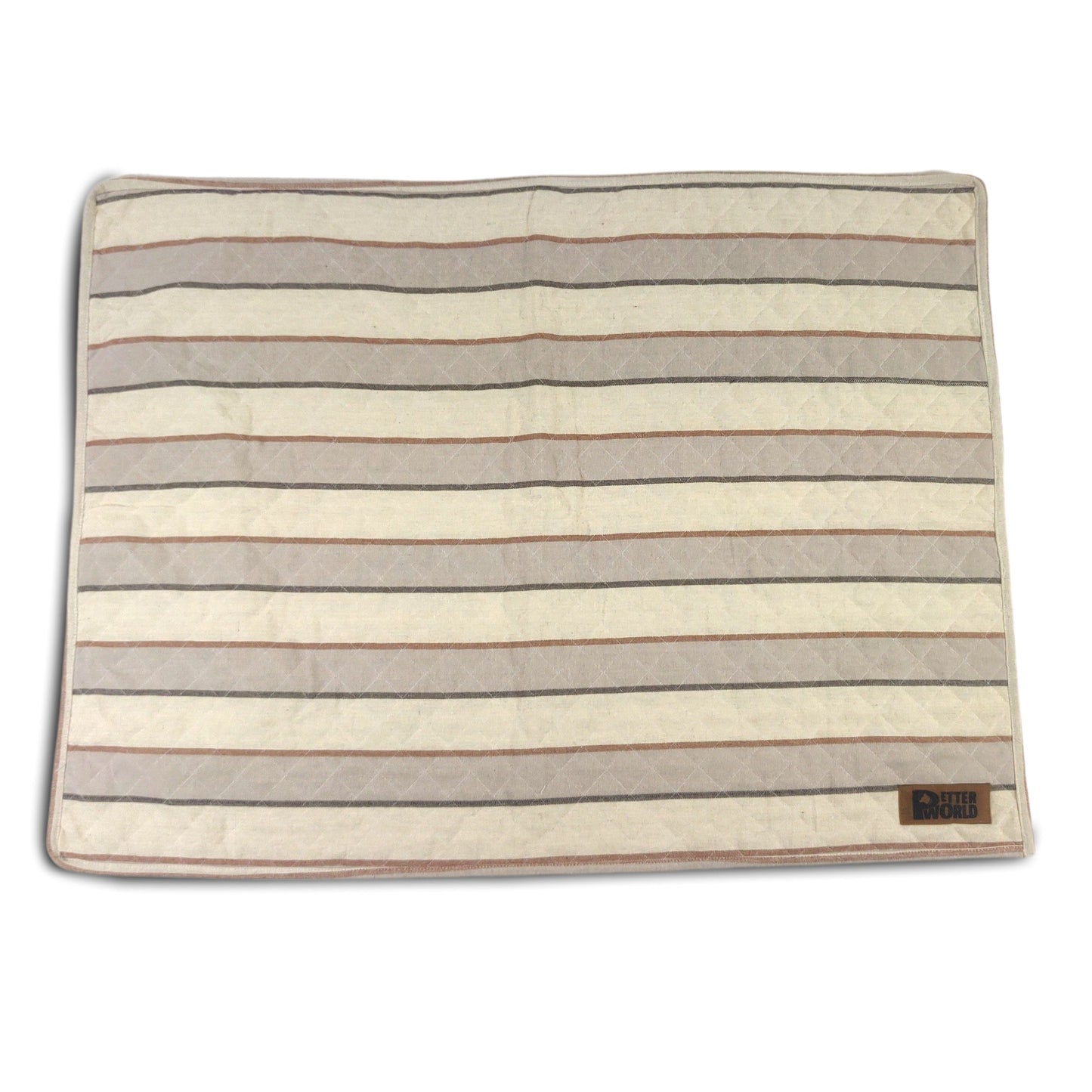 Multipurpose Summer Mat - Brown Stripes