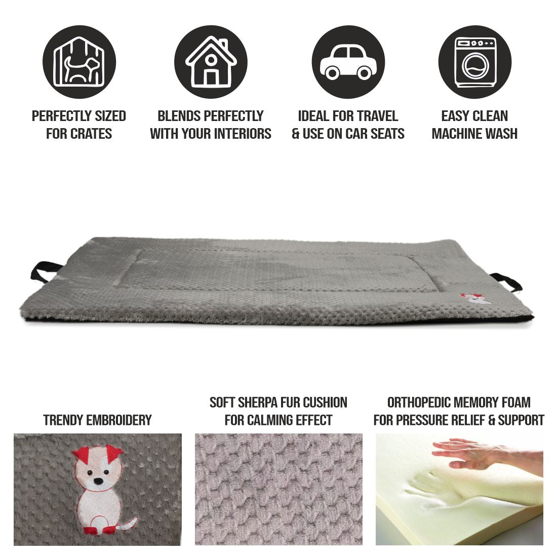 Memory Foam Mat - Meteorite