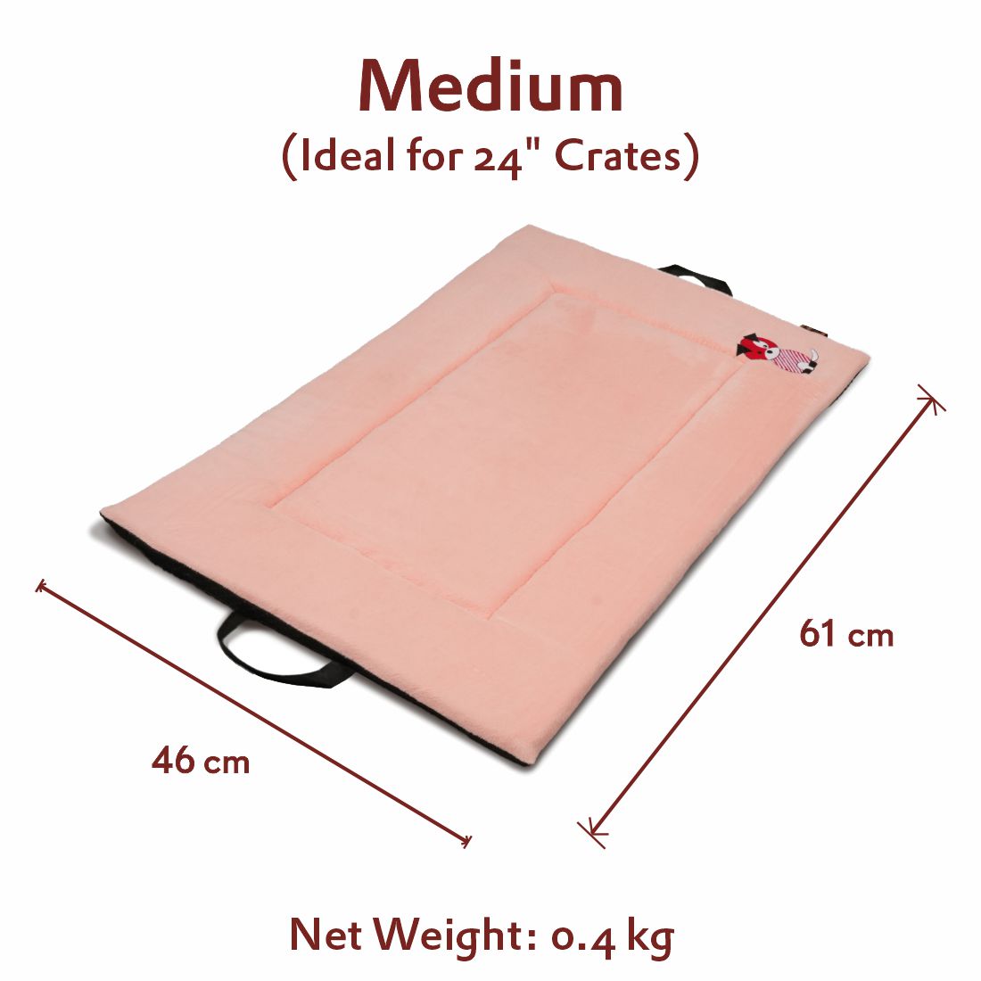 Memory Foam Mat - Peach Pearl