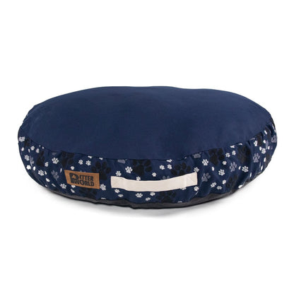 Round Cushion Mattress (COVER ONLY) - Ensign Blue