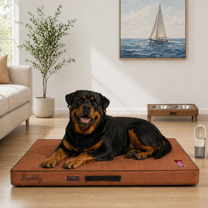 Summer Cooling Bed for Dogs | Orthopaedic Support with 2 Foam Options | Washable, Anti Skid | ALL BREEDS & ALL AGES