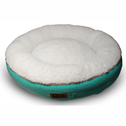Luxury Donut Bed (COVER ONLY) - Turquoise