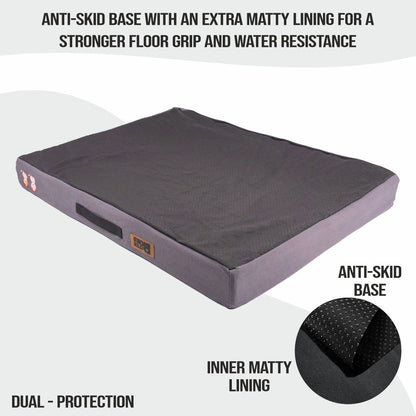 Orthopedic Mattress Bed (COVER ONLY) - Meteorite