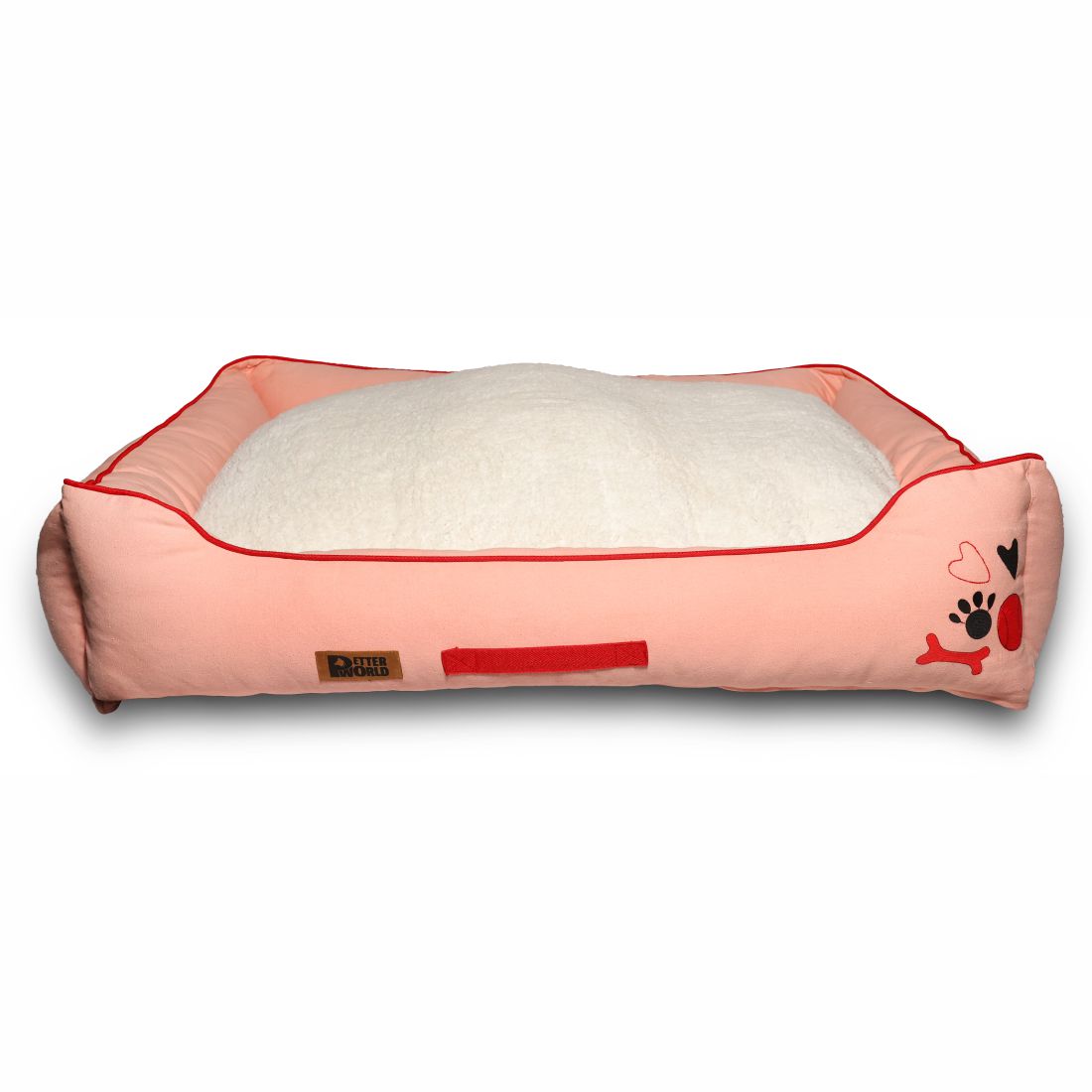 Luxury Lounger Bed (COVER ONLY) - Peach Pearl