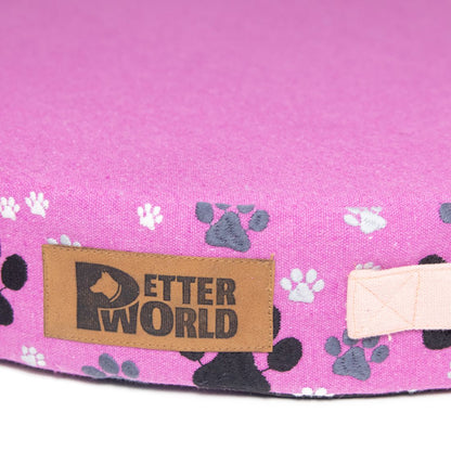 Round Foam Mattress (COVER ONLY) - Crocus