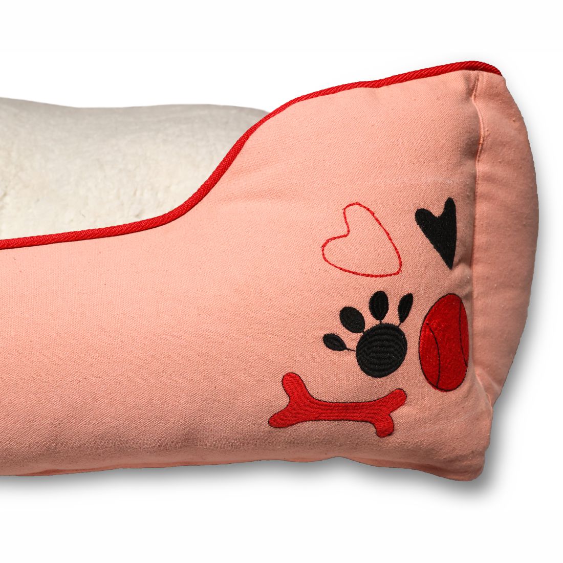 Luxury Lounger Bed (COVER ONLY) - Peach Pearl