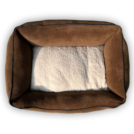 Luxury Lounger Bed (COVER ONLY) - Mocha Brown