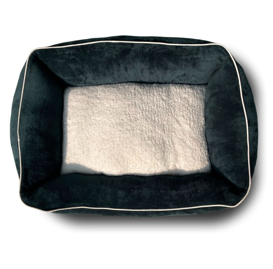 Luxury Lounger Bed (COVER ONLY) - Bottle Green