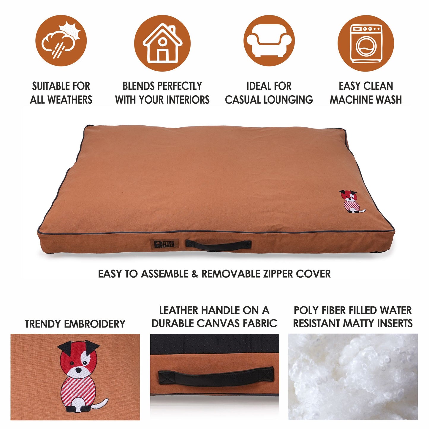 Budget Comfort Cushion Bed