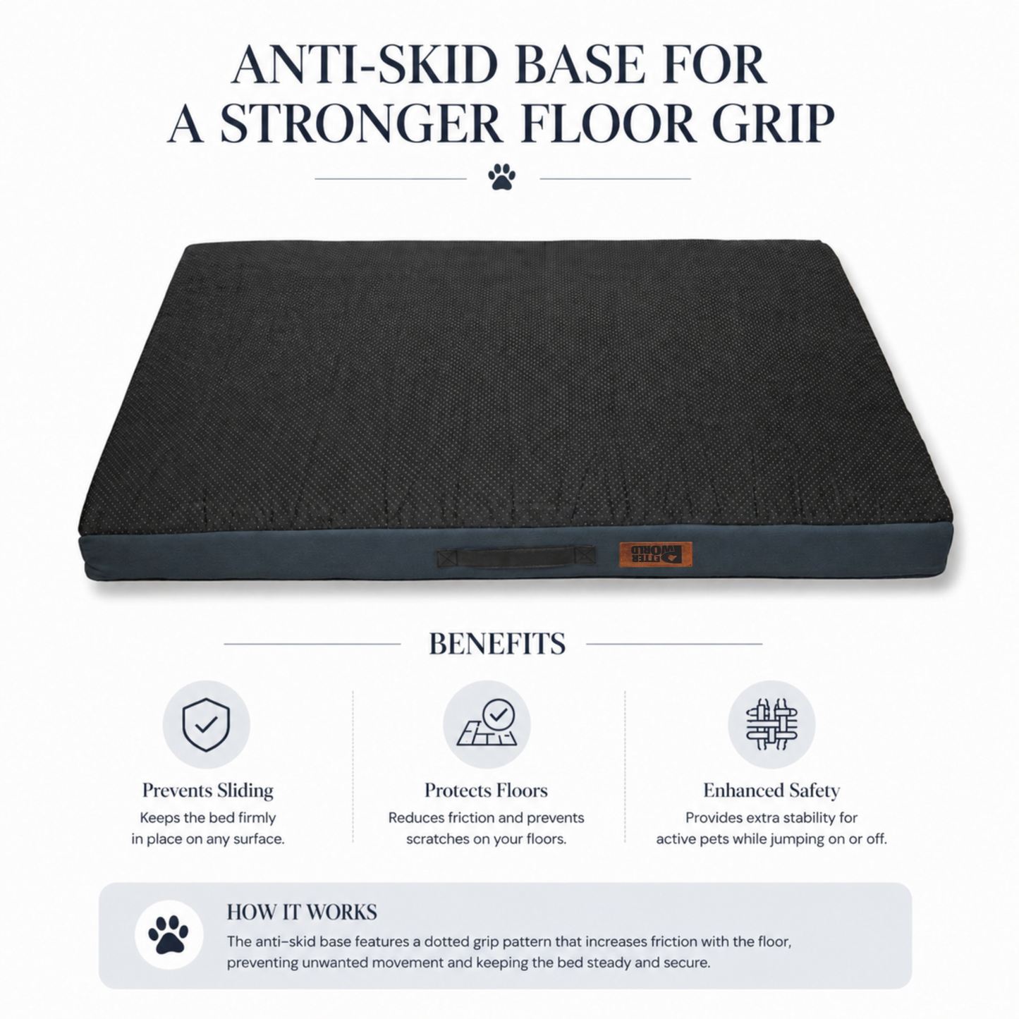 Summer Cooling Bed for Dogs | Orthopaedic Support with 2 Foam Options | Washable, Anti Skid | ALL BREEDS & ALL AGES