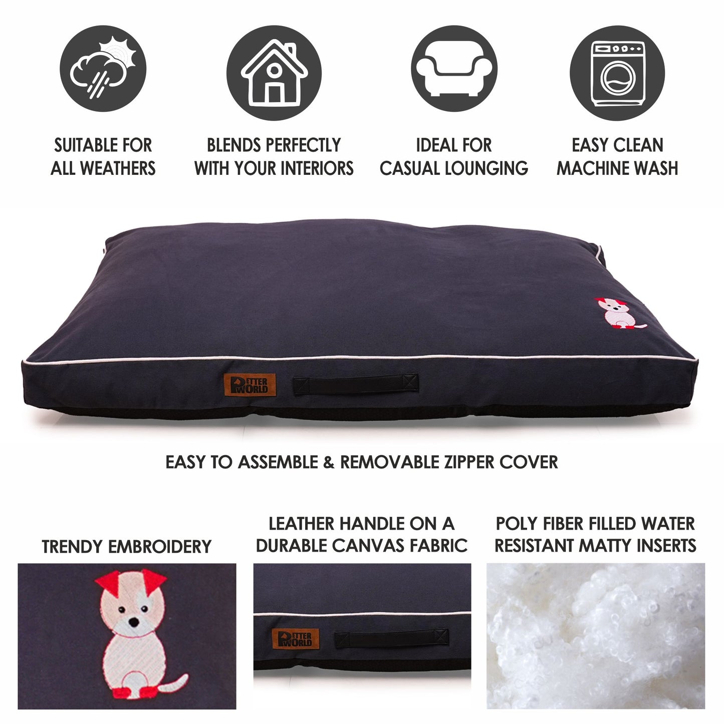 Budget Comfort Cushion Bed