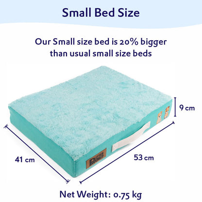 Orthopedic Mattress Bed (COVER ONLY) - Turquoise