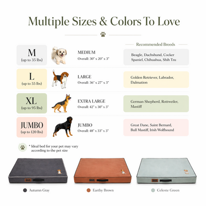 Summer Cooling Bed for Dogs | Orthopaedic Support with 2 Foam Options | Washable, Anti Skid | ALL BREEDS & ALL AGES