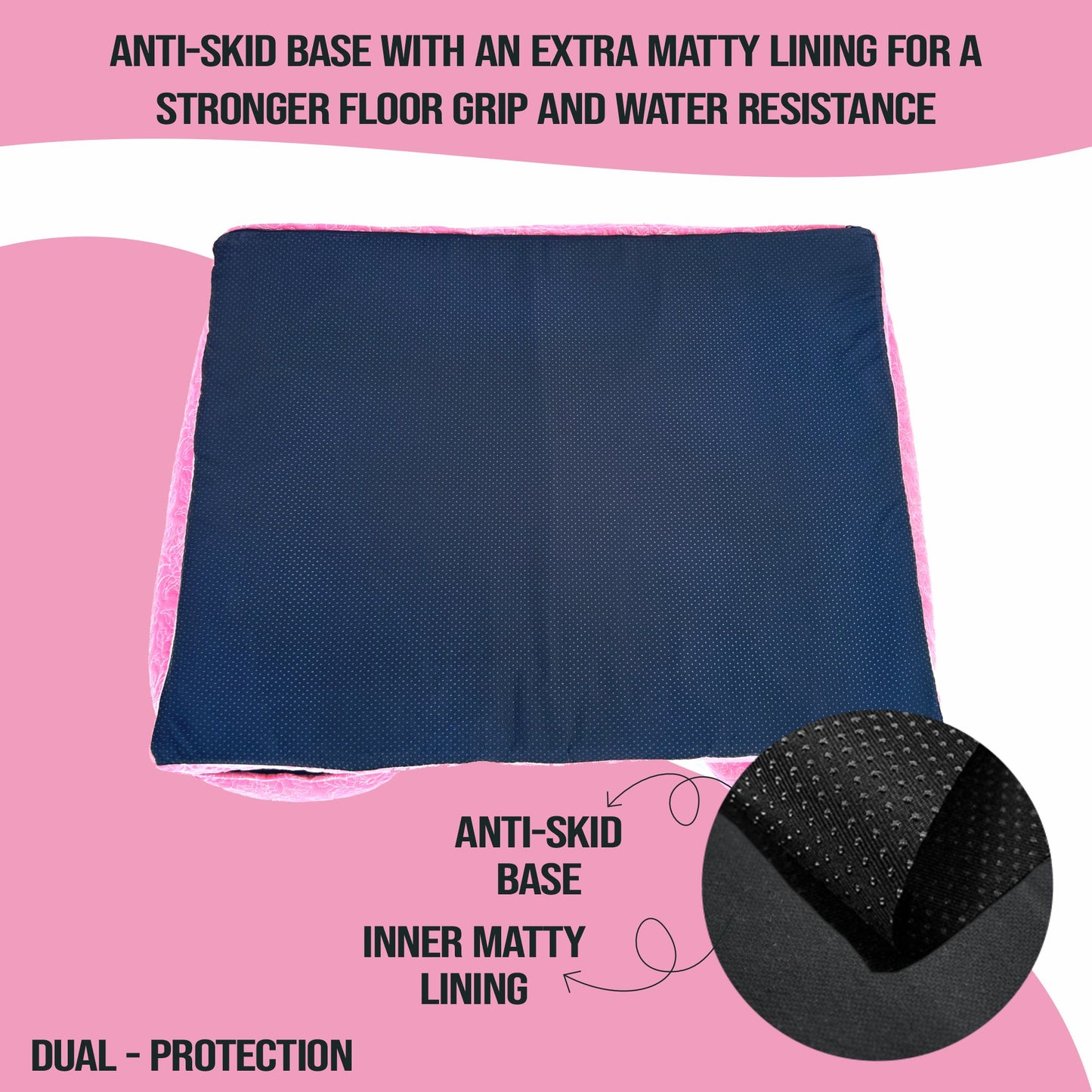 Orthopedic Sofa Bed Petter World with Anti Skid Base for stronger floor support