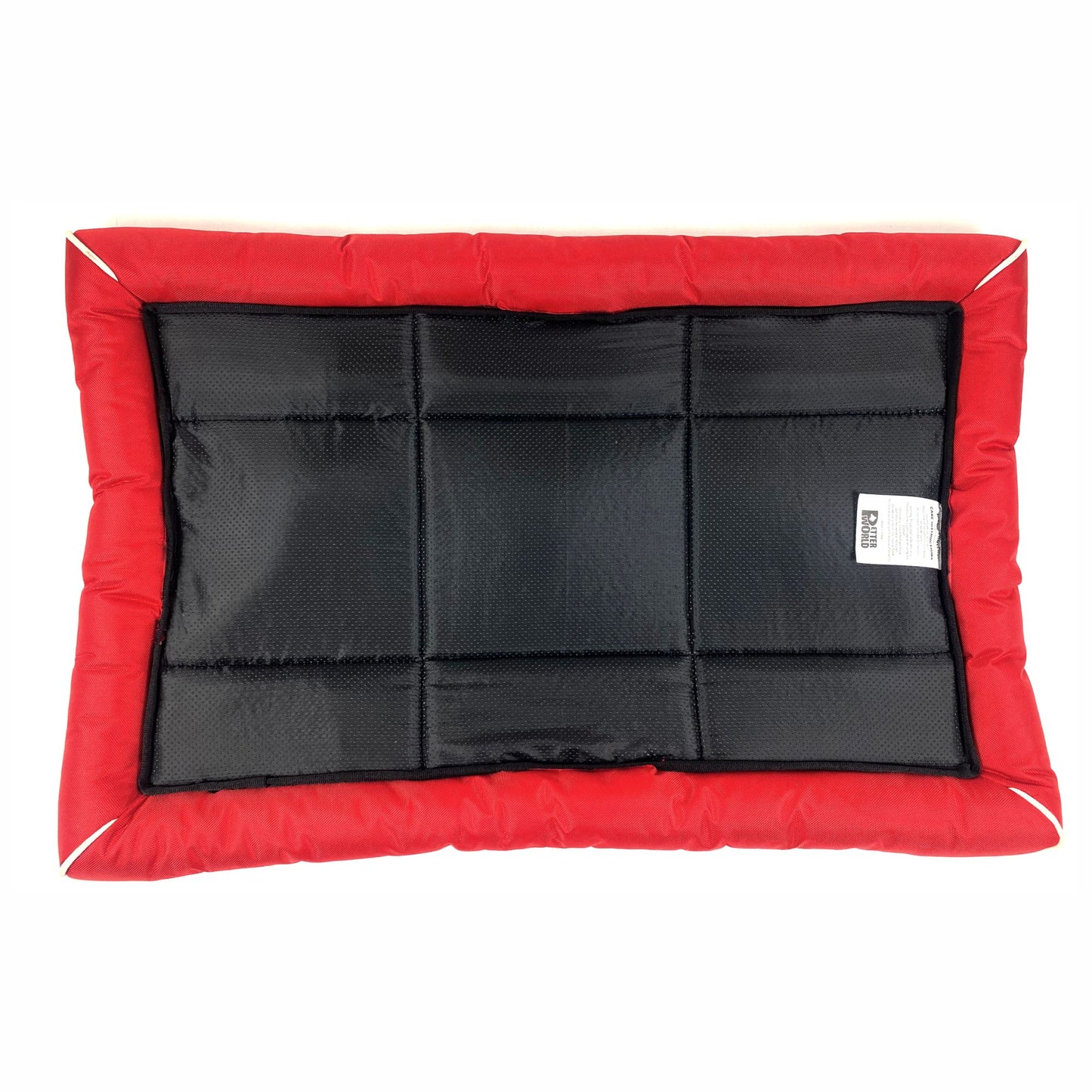 Waterproof Dog Mat with Padded Perimeters for Head & Paw Support