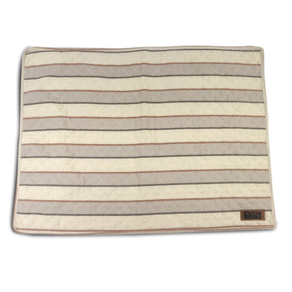 Multipurpose Summer Mat - Brown Stripes