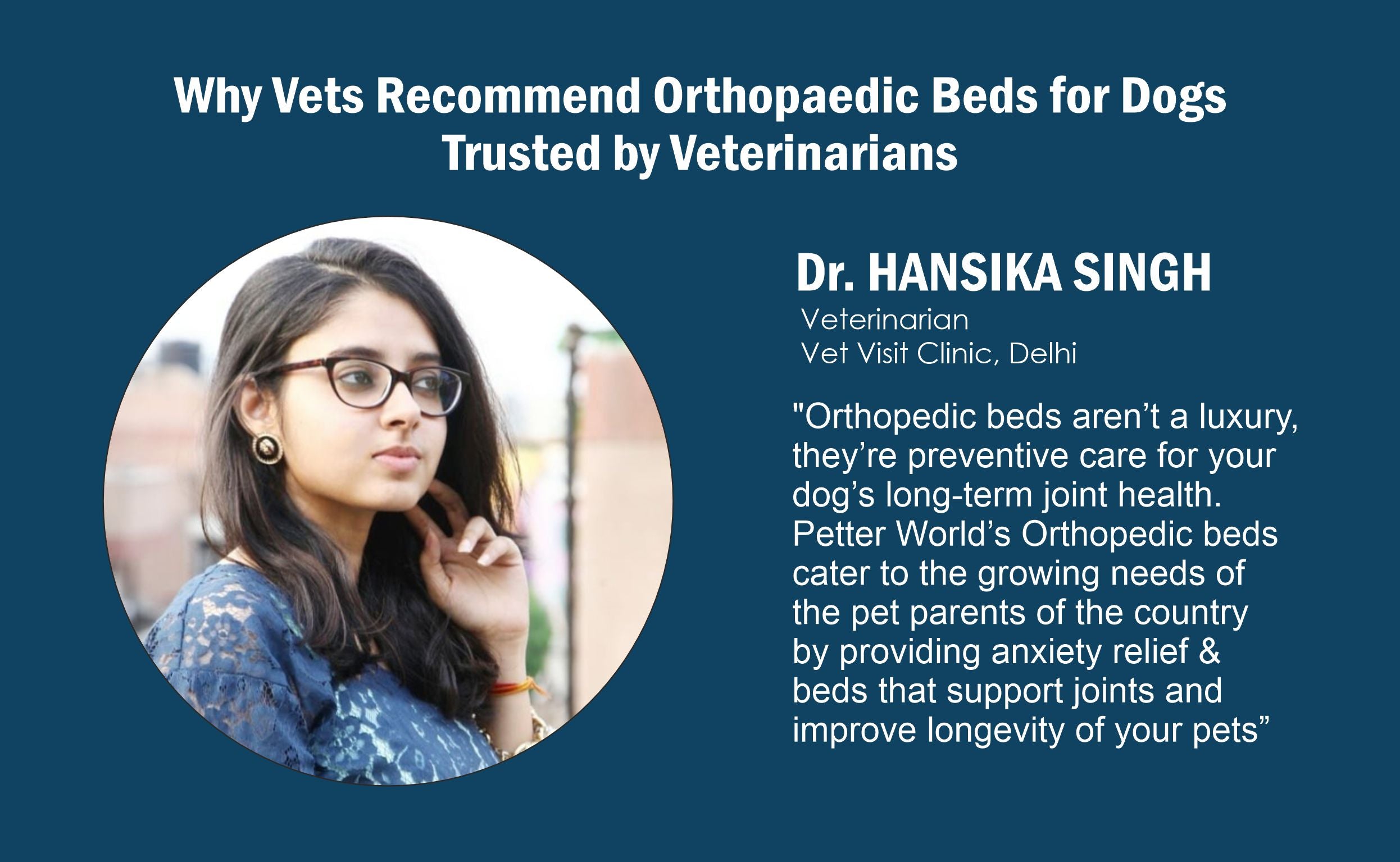 Why Vets Recommend Orthopedic Beds for Dogs
