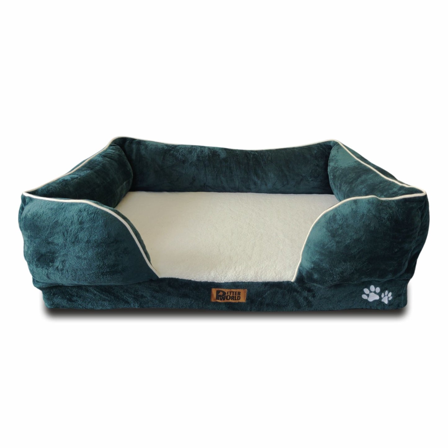 Orthopedic Sofa Bed (COVER ONLY) - Bottle Green