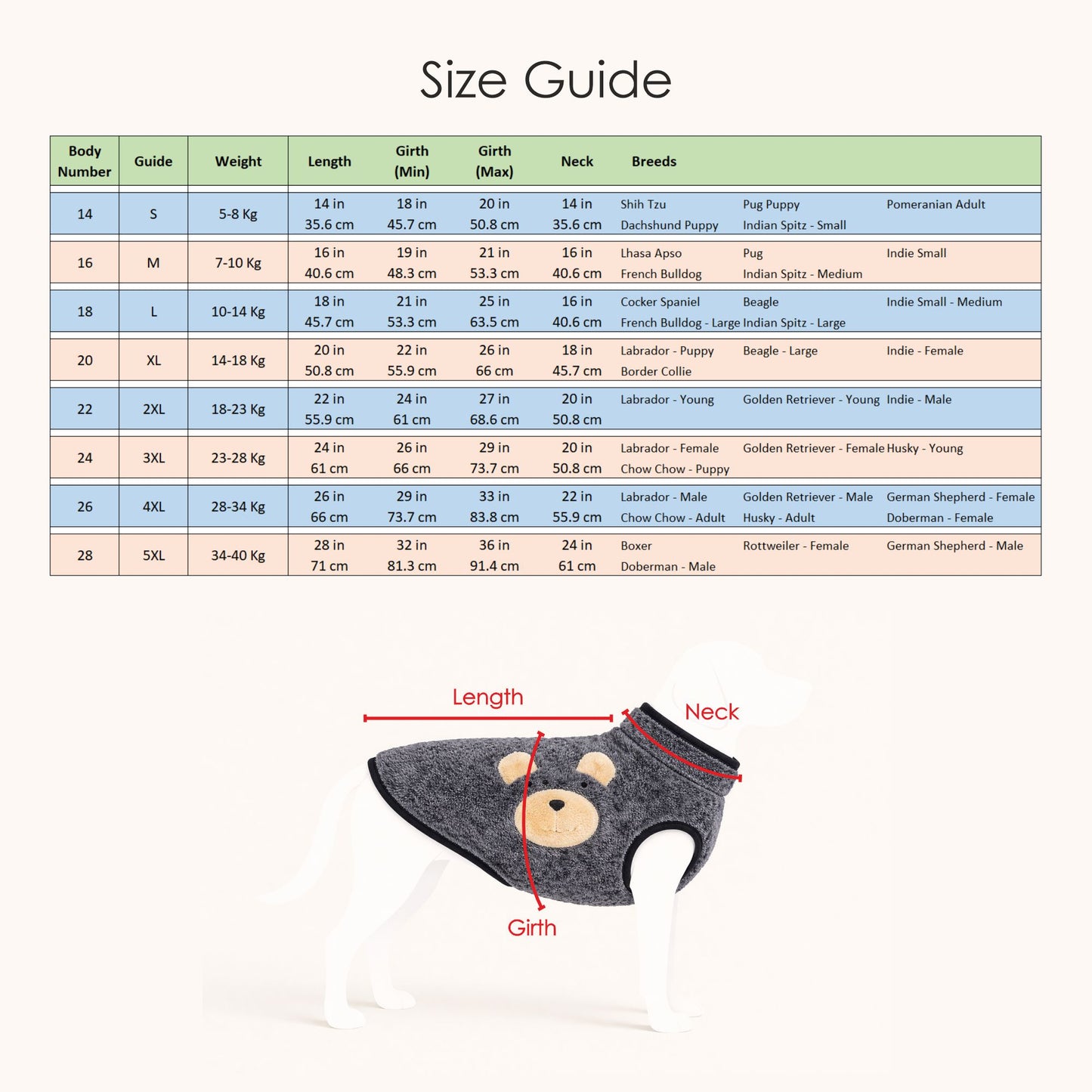 Petter World Snugbear Fur Pullover for Dogs – Ultra-Soft Plush Winter Sweater with Stretch Fit & Bear Back Design