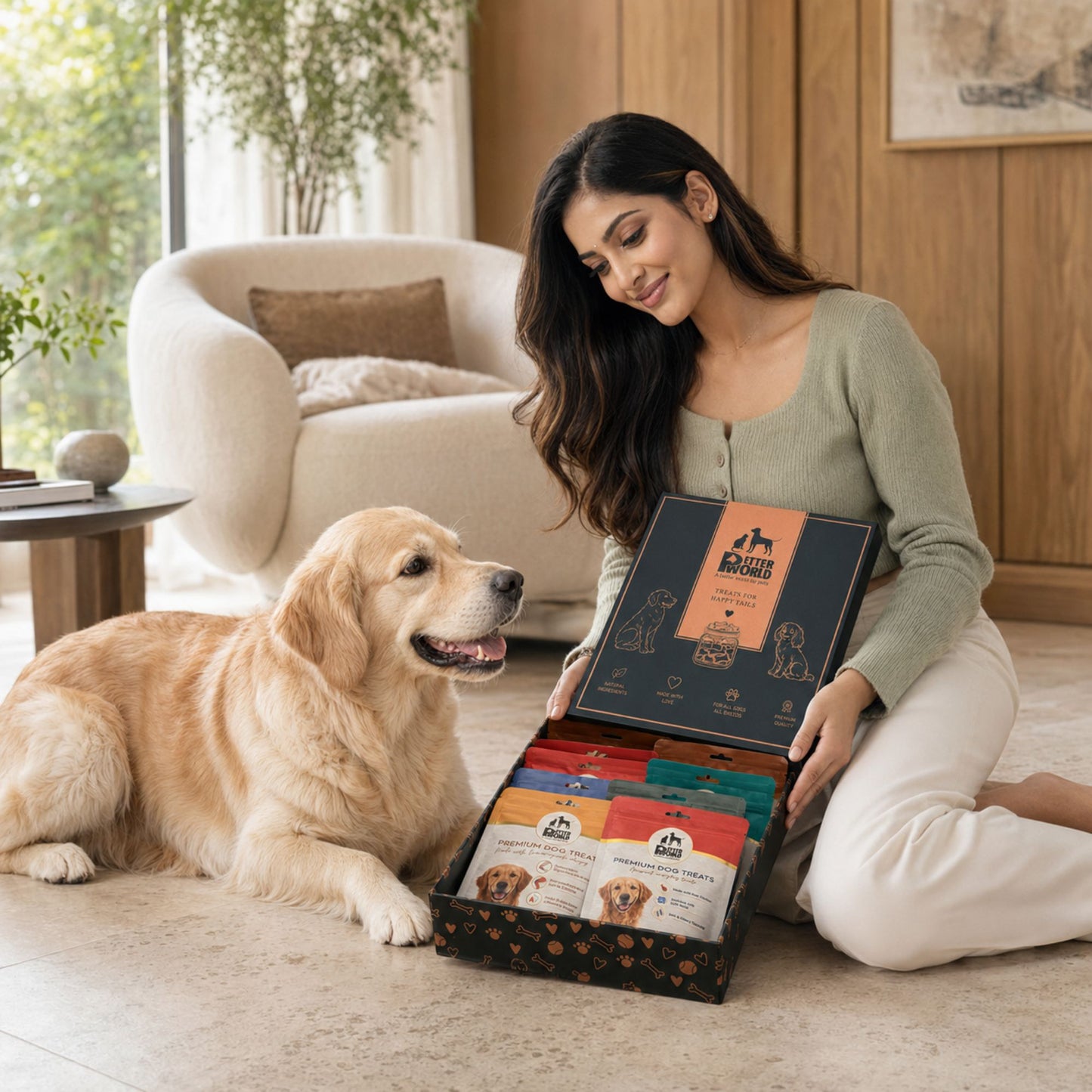 Petter World Mega Gift Pack for Dogs | Premium Wellness, Gourmet & Natural Treat Combo Hamper