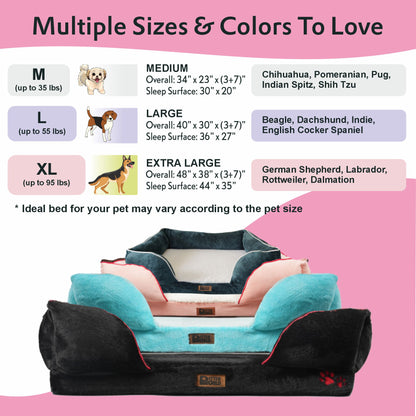 Size Guide for Dog Sofa Beds