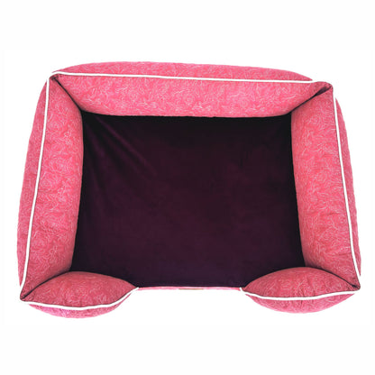 Orthopedic Sofa Bed for Dogs with large sleep surface and thick bolsters for jaw support