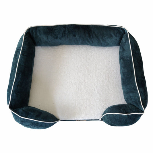 Orthopedic Sofa Bed (COVER ONLY) - Bottle Green