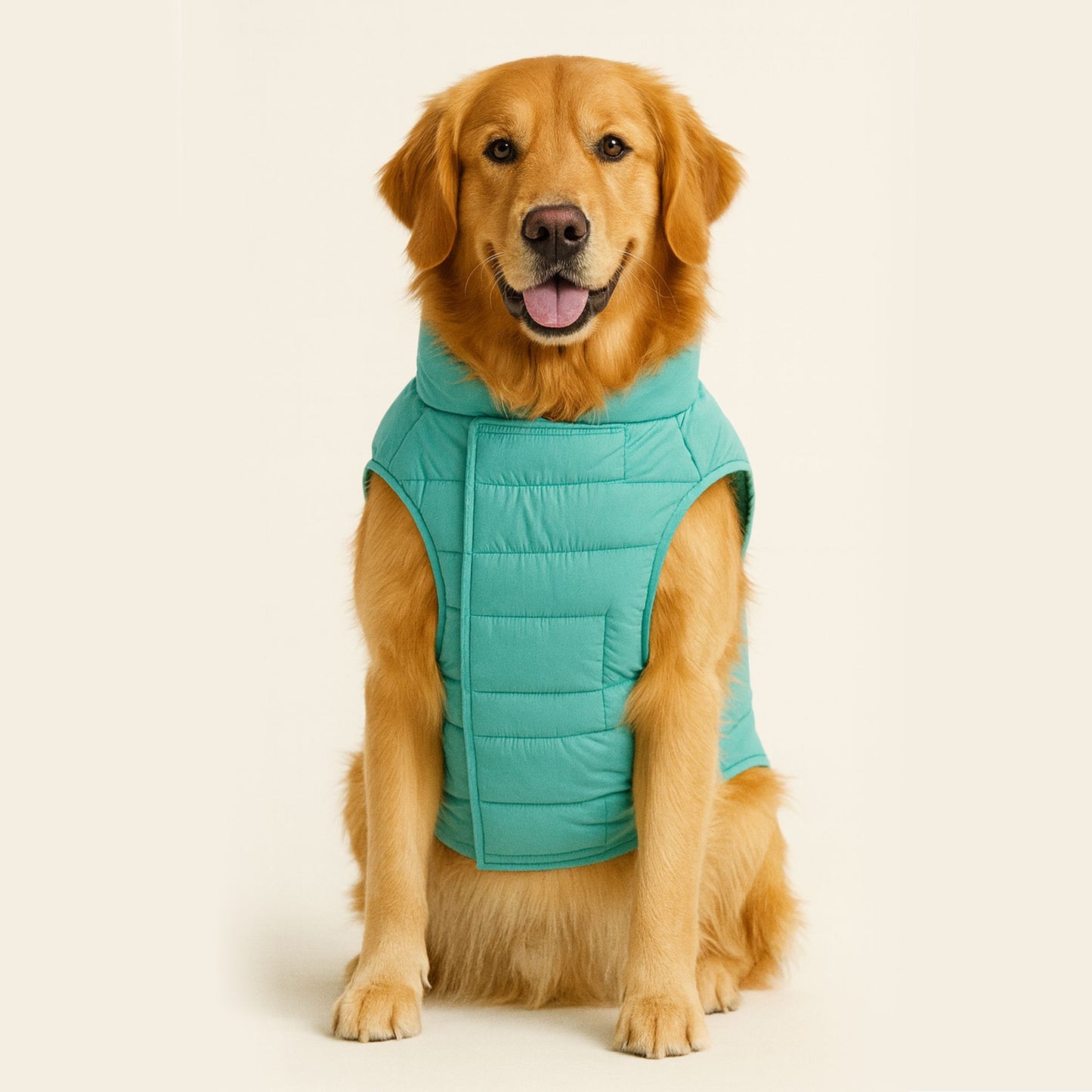 Petter World ArcticGuard Owl Jacket – Ultra-Warm Puffer Winter Coat for Dogs | Insulated, Lightweight & Water-Resistant | Easy Velcro Closure | Perfect for Cold Weather & Outdoor Walks