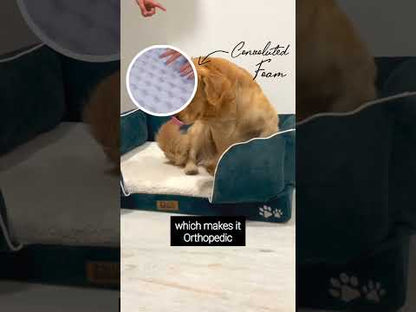 Orthopedic Foam Sofa Bed - Bottle Green