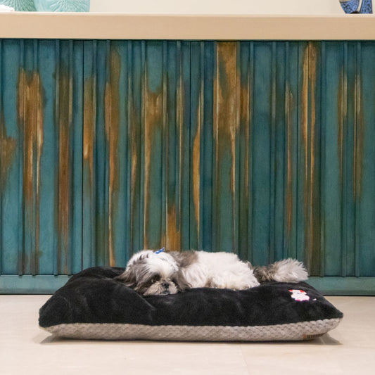 Chopped Foam Pillow Bed