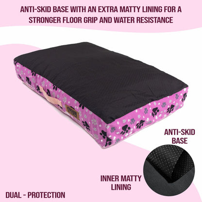 Artisanal Indoor Cotton Mattress Bed for Dogs - Small to Extra Large Breeds