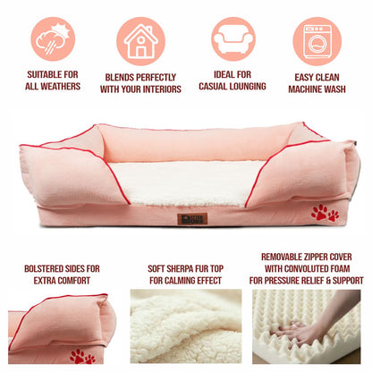 Lit de chaise longue de luxe