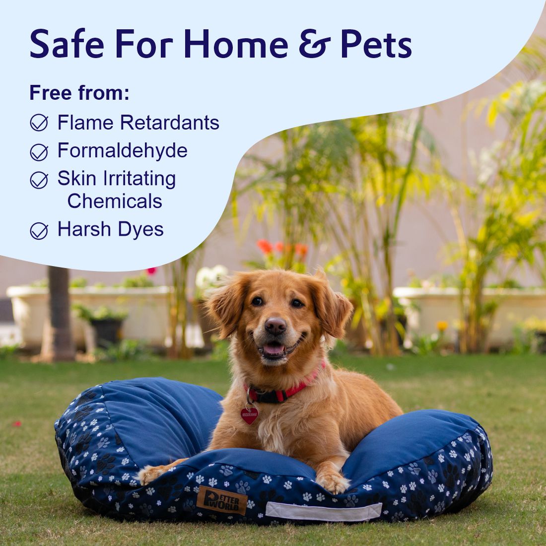 Artisanal Round Cushion Bed